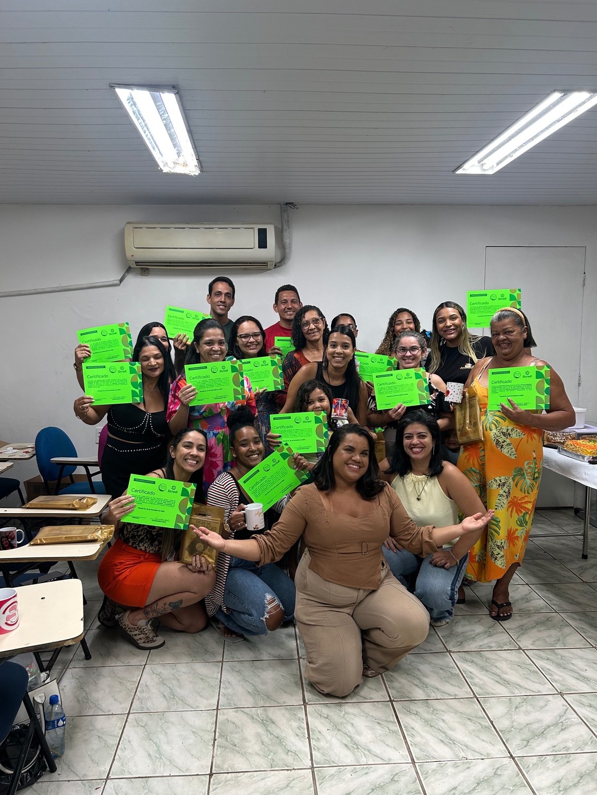 Aluna Luciana da Conceição formada